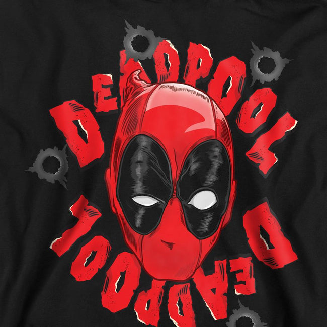 Black - Pack Shot - Deadpool Unisex Adult Head Sweatshirt