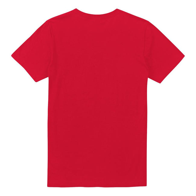 Red - Back - Deadpool Mens Character Heads T-Shirt