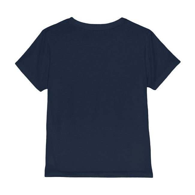 Navy - Back - Marvel Childrens-Kids Character Faces T-Shirt