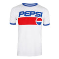White-Royal Blue-Red - Front - Pepsi Mens 1991 T-Shirt