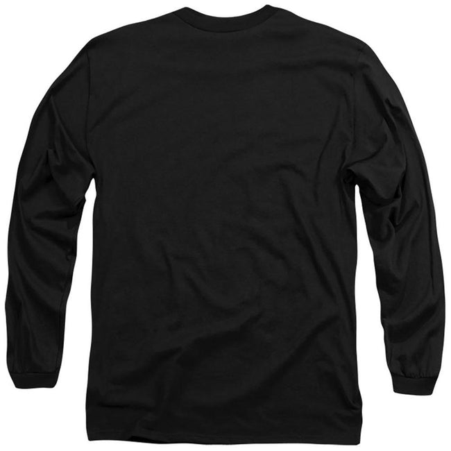 Black - Back - Cars Unisex Adult Lightning McQueen Outline T-Shirt