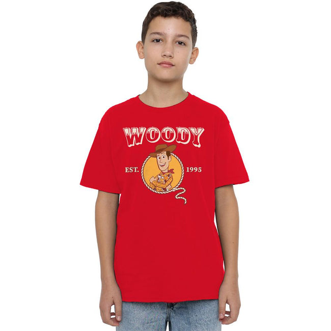 Red - Lifestyle - Toy Story 2 Childrens-Kids 1995 Woody T-Shirt
