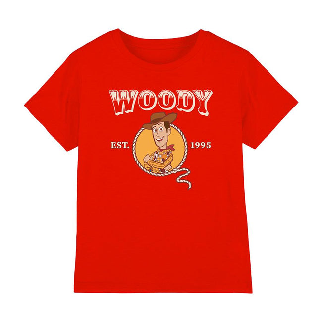 Red - Front - Toy Story 2 Childrens-Kids 1995 Woody T-Shirt