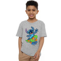 Sport Heather - Lifestyle - Lilo & Stitch Childrens-Kids Skateboard T-Shirt