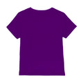 Purple - Back - Mickey Mouse Childrens-Kids Press Start Checkerboard Gradient Logo T-Shirt