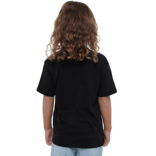 Black - Pack Shot - Lilo & Stitch Childrens-Kids Stitch & Angel Airbrush T-Shirt