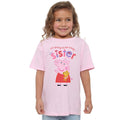 Light Pink - Lifestyle - Peppa Pig Childrens-Kids Big Sister T-Shirt