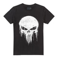 Black - Front - The Punisher Mens Big Logo T-Shirt