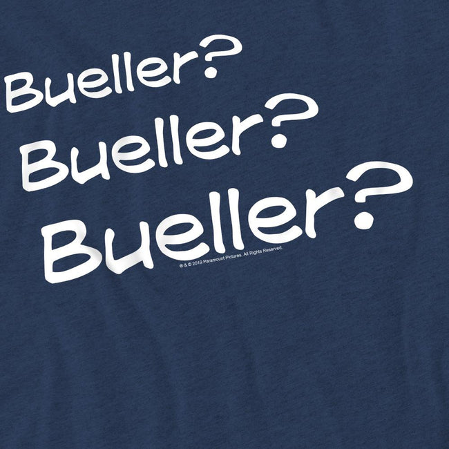 Navy - Pack Shot - Ferris Bueller´s Day Off Unisex Adult Bueller? T-Shirt
