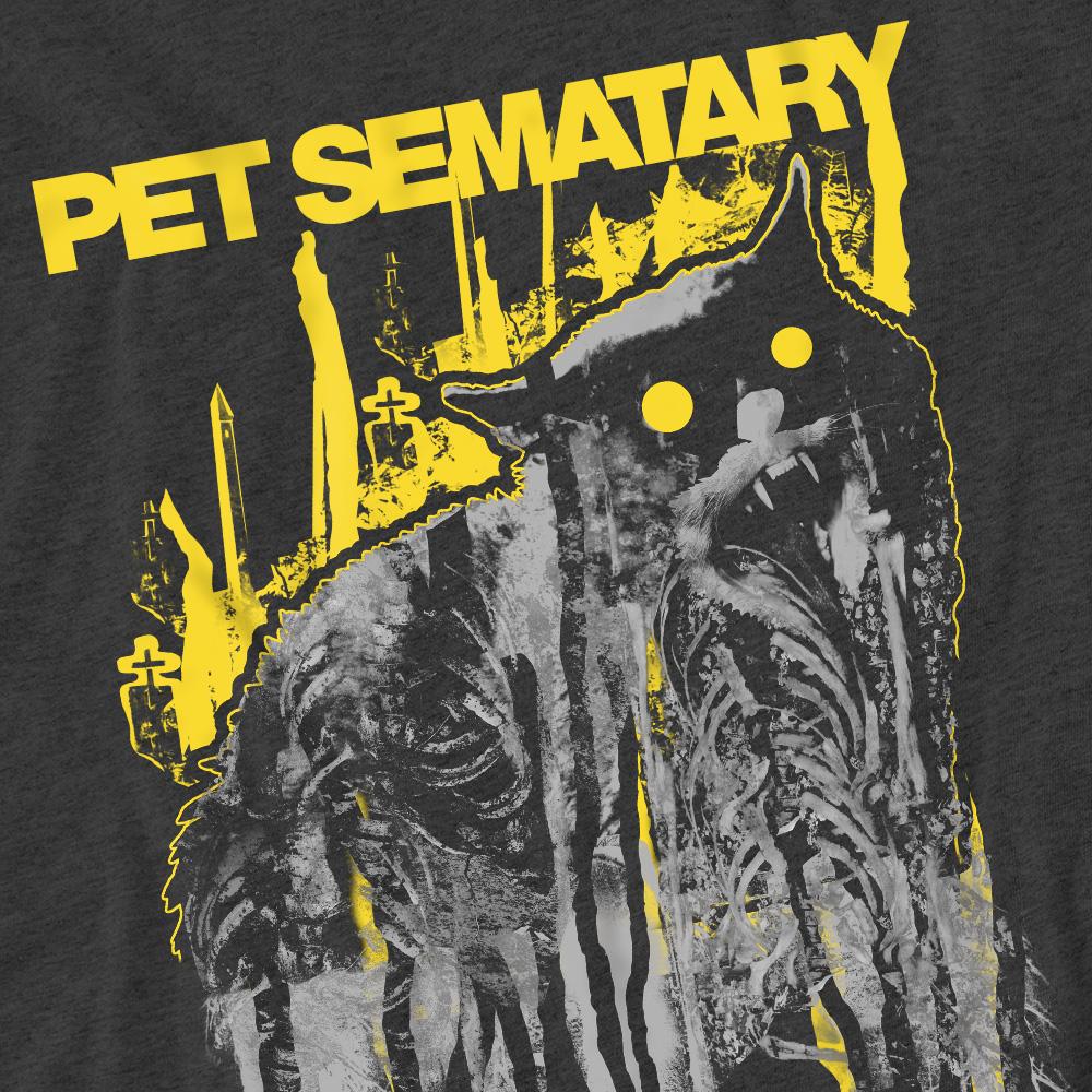 Charcoal - Pack Shot - Pet Sematary Unisex Adult Decay T-Shirt