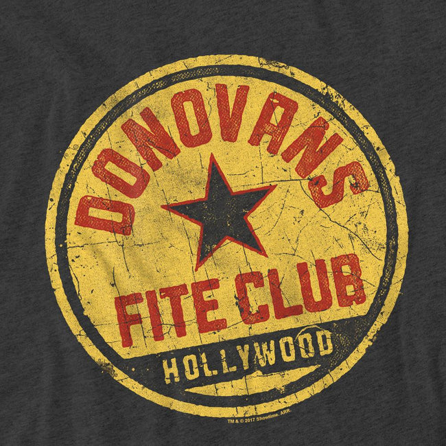 Charcoal - Pack Shot - Ray Donovan Unisex Adult Fite Club T-Shirt