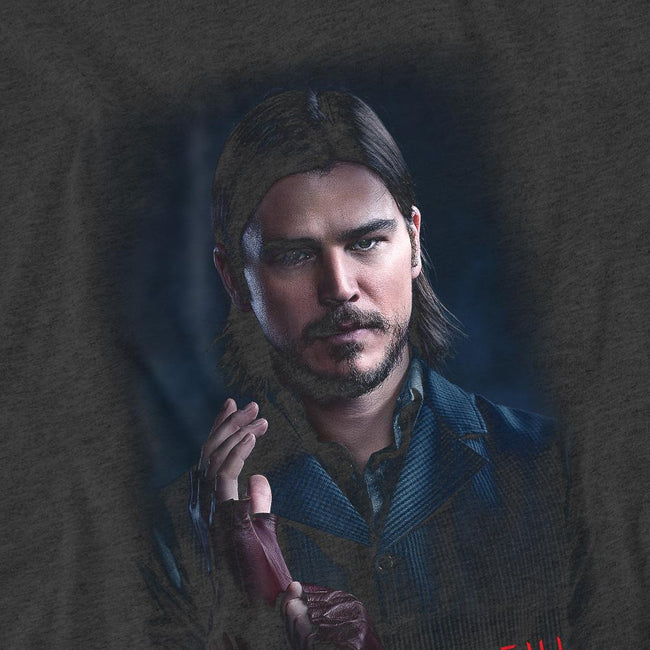 Charcoal - Pack Shot - Penny Dreadful Unisex Adult Ethan T-Shirt