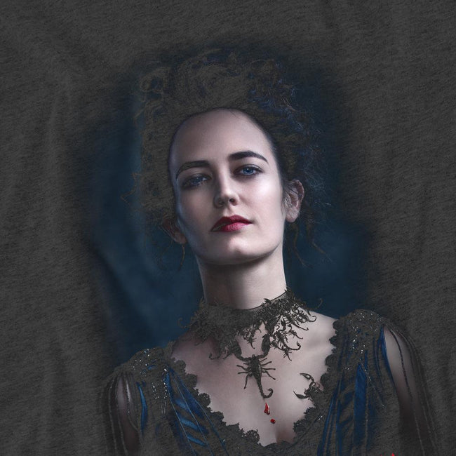Charcoal - Pack Shot - Penny Dreadful Unisex Adult Vanessa T-Shirt