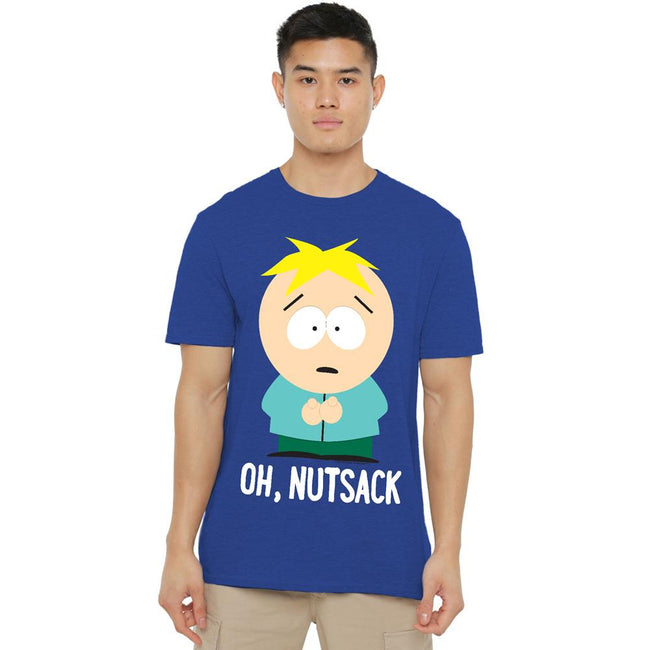 Royal Blue - Lifestyle - South Park Unisex Adult Oh Nutsack T-Shirt