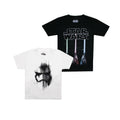 White-Black - Front - Star Wars Boys Cotton T-Shirt (Pack of 2)