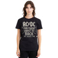 Black - Side - AC-DC Unisex Adult Salute T-Shirt
