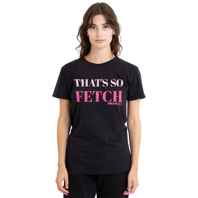Black - Side - Mean Girls Unisex Adult That´s So Fetch T-Shirt