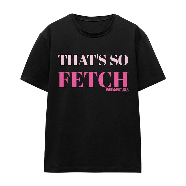 Black - Front - Mean Girls Unisex Adult That´s So Fetch T-Shirt