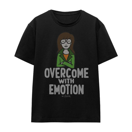 Black - Front - Daria Unisex Adult Daria Quote T-Shirt