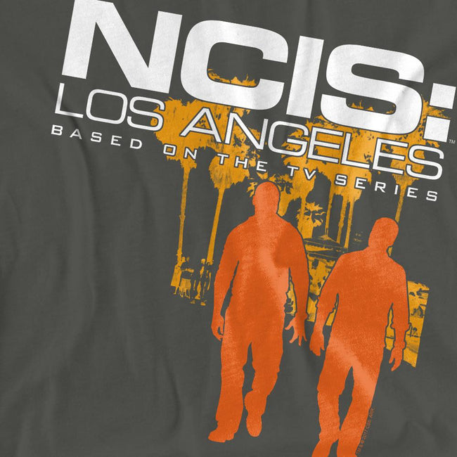 Charcoal - Pack Shot - NCIS: Los Angeles Unisex Adult Slow Walk T-Shirt