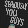 Black - Side - South Park Unisex Adult I´m Seriously T-Shirt