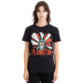 Black - Lifestyle - SpongeBob SquarePants Unisex Adult Plankton T-Shirt