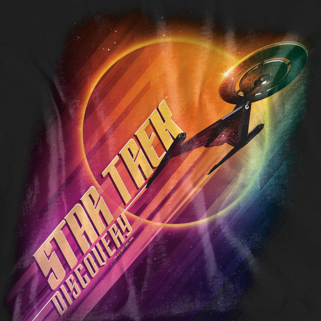 Black - Pack Shot - Star Trek: Discovery Unisex Adult Ascent T-Shirt