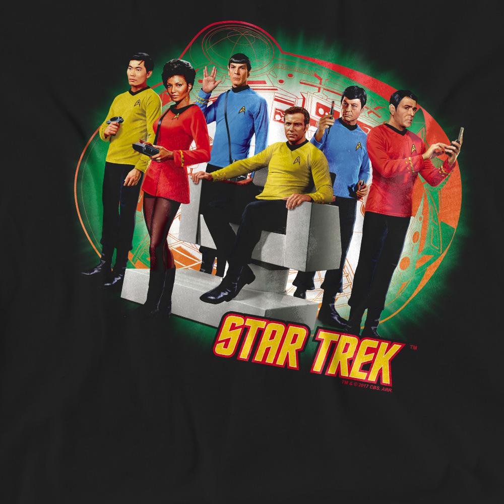 Black - Pack Shot - Star Trek Unisex Adult Enterprise´s Finest T-Shirt