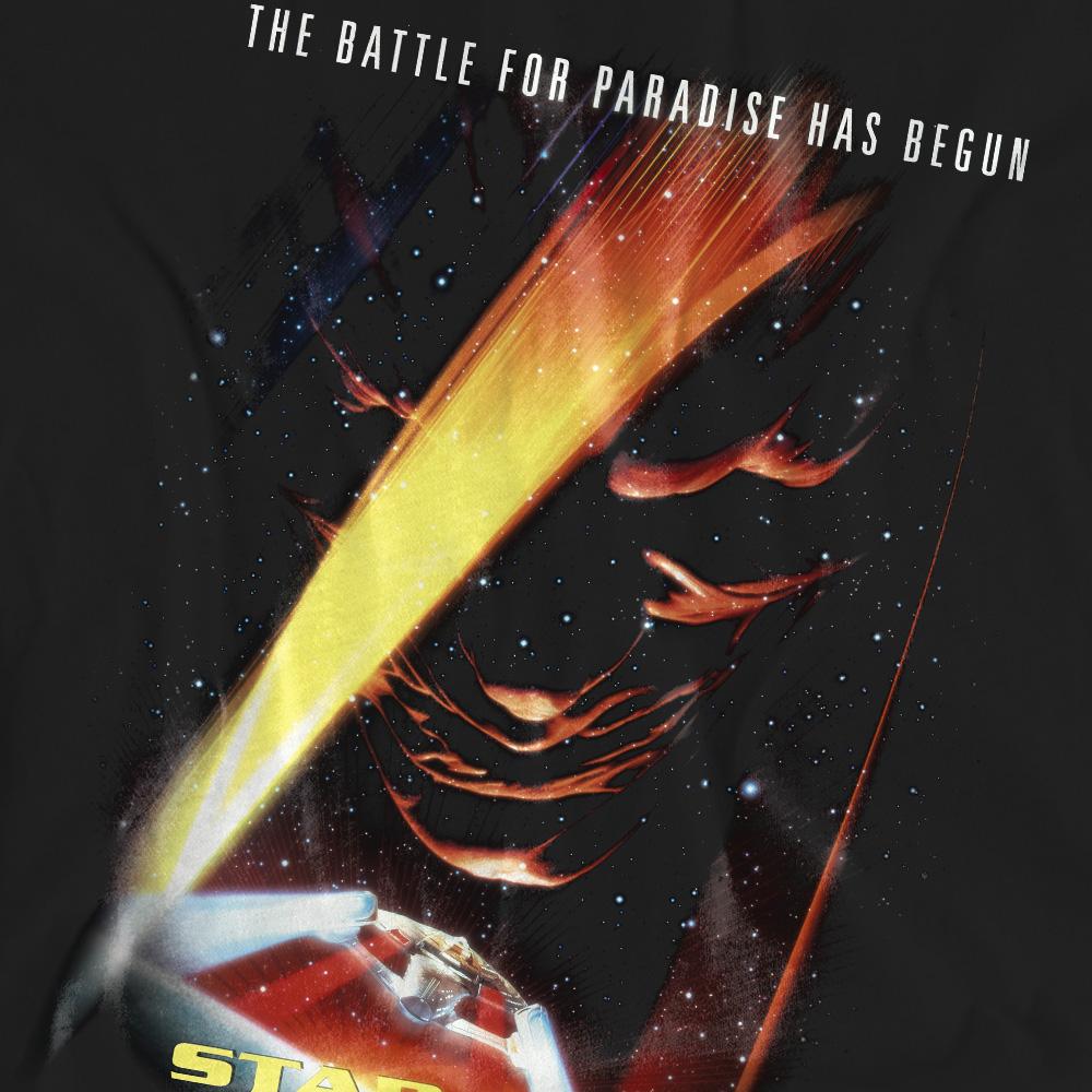 Black - Pack Shot - Star Trek Unisex Adult Insurrection T-Shirt