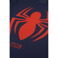 Navy - Side - Spider-Man Mens Logo T-Shirt