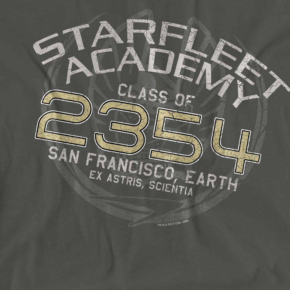 Charcoal - Pack Shot - Star Trek Unisex Adult Graduation Captain Sisko T-Shirt