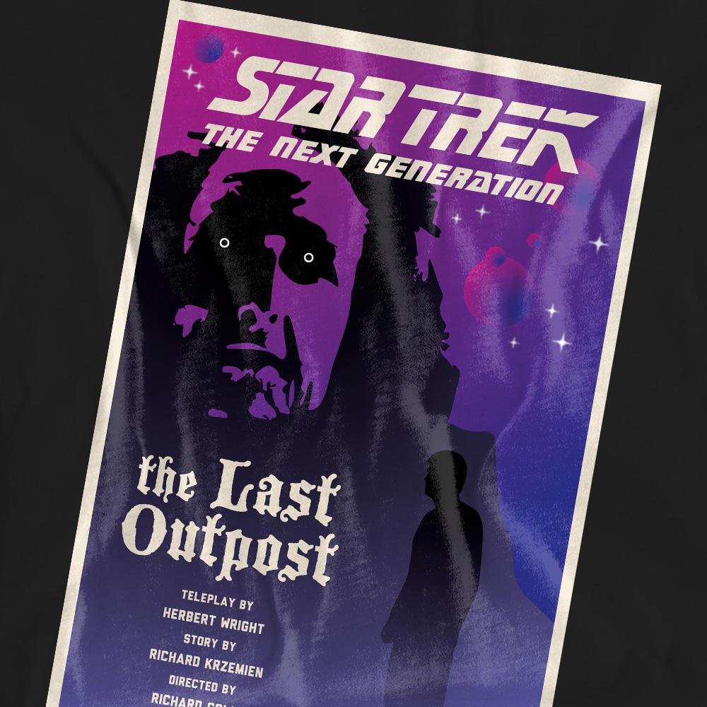 Black - Pack Shot - Star Trek Unisex Adult The Next Generation Season 1 Episode 5 T-Shirt