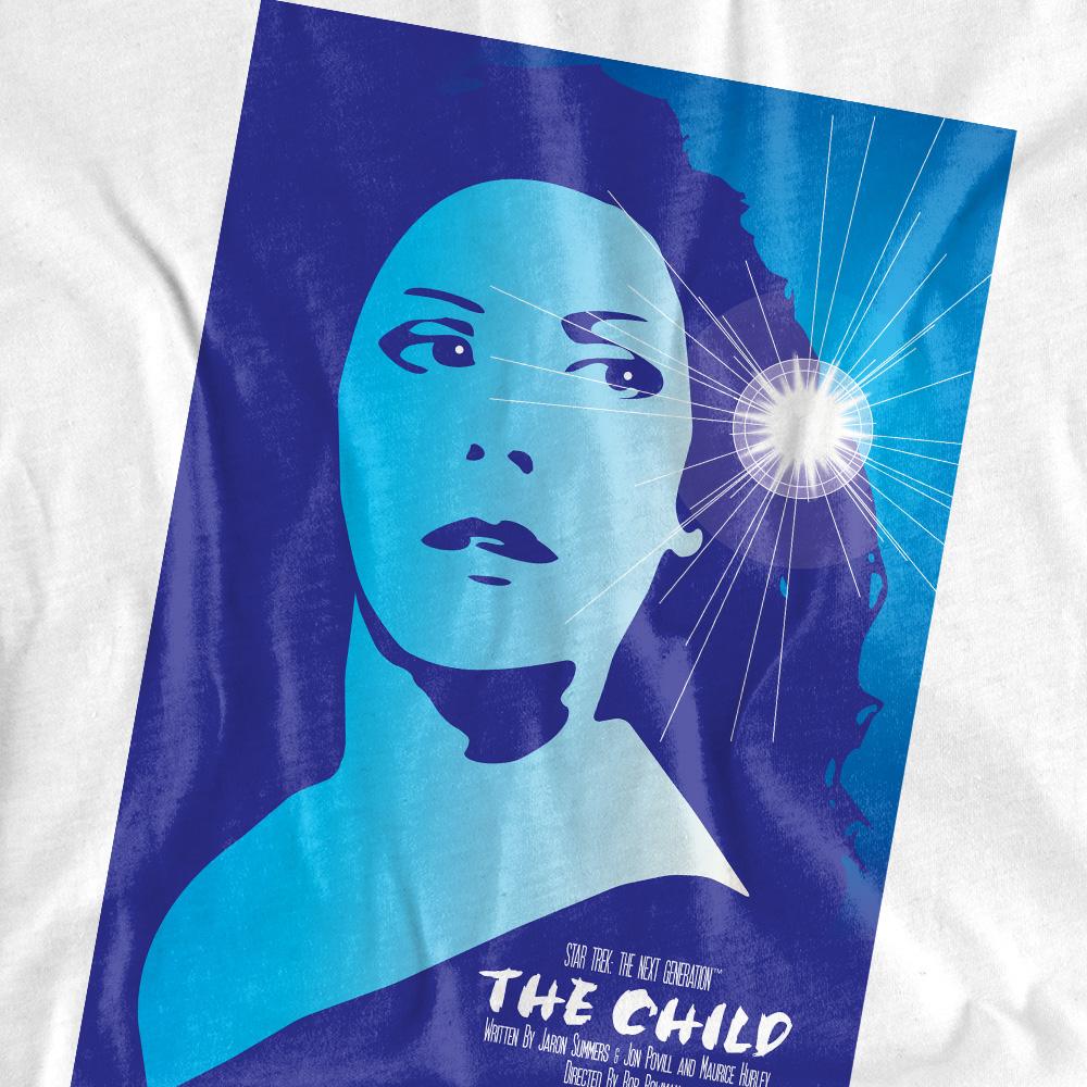 White - Pack Shot - Star Trek Unisex Adult The Next Generation Season 2 Episode 1 T-Shirt