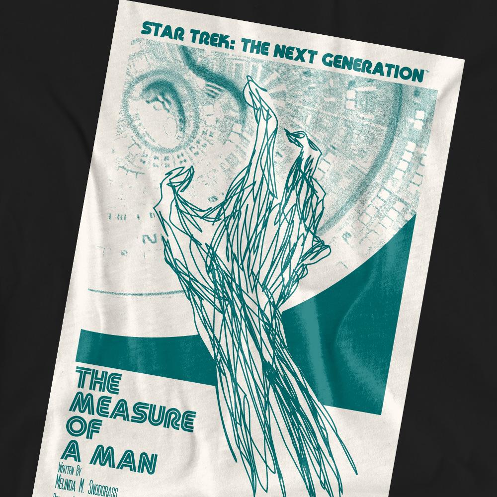 Black - Pack Shot - Star Trek Unisex Adult The Next Generation Season 2 Episode 9 T-Shirt
