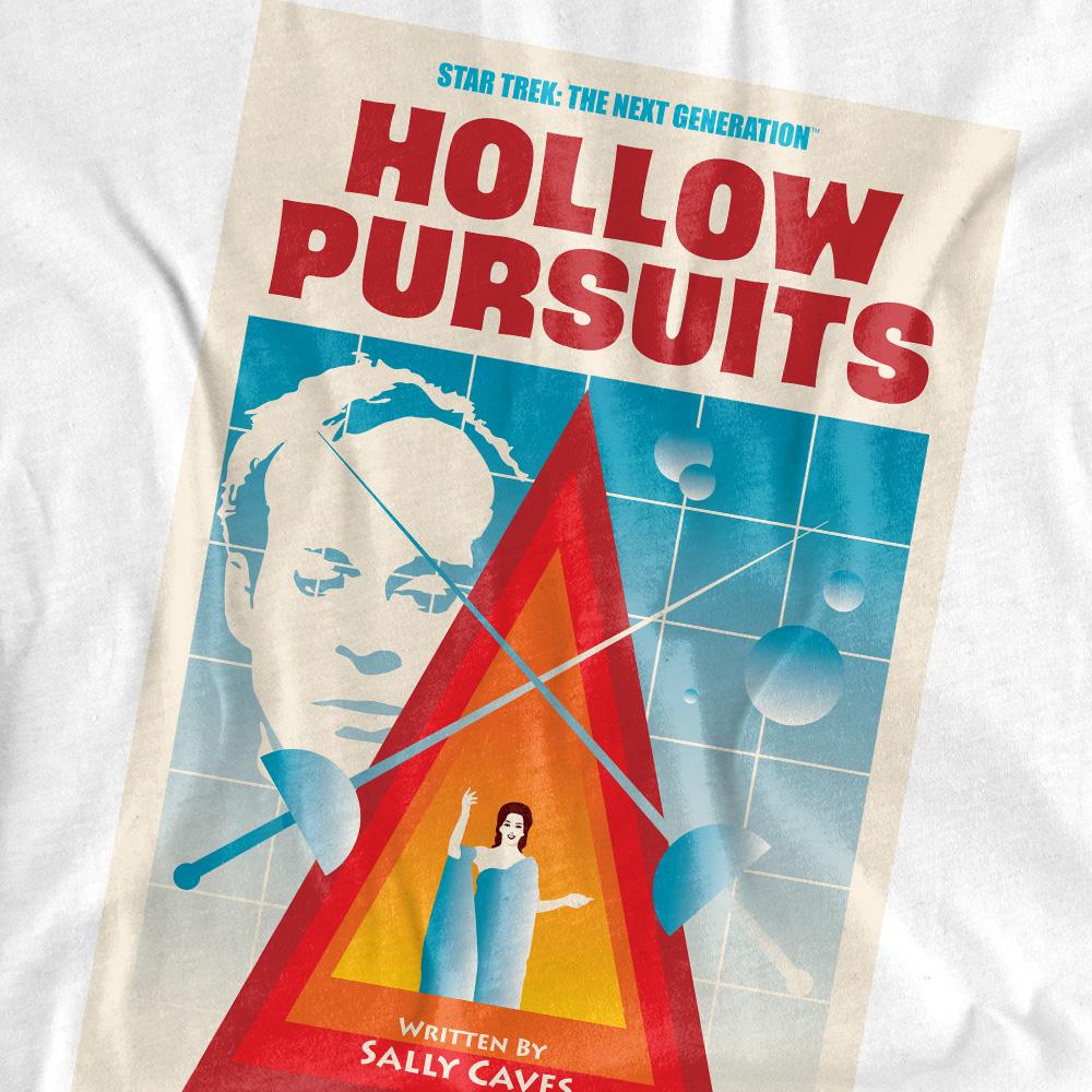 White - Pack Shot - Star Trek Unisex Adult The Next Generation Season 3 Episode 21 T-Shirt