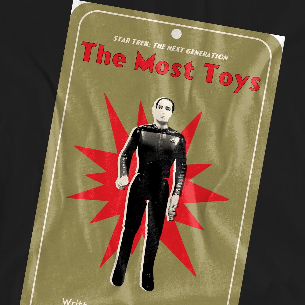 Black - Pack Shot - Star Trek Unisex Adult The Next Generation Season 3 Episode 22 T-Shirt