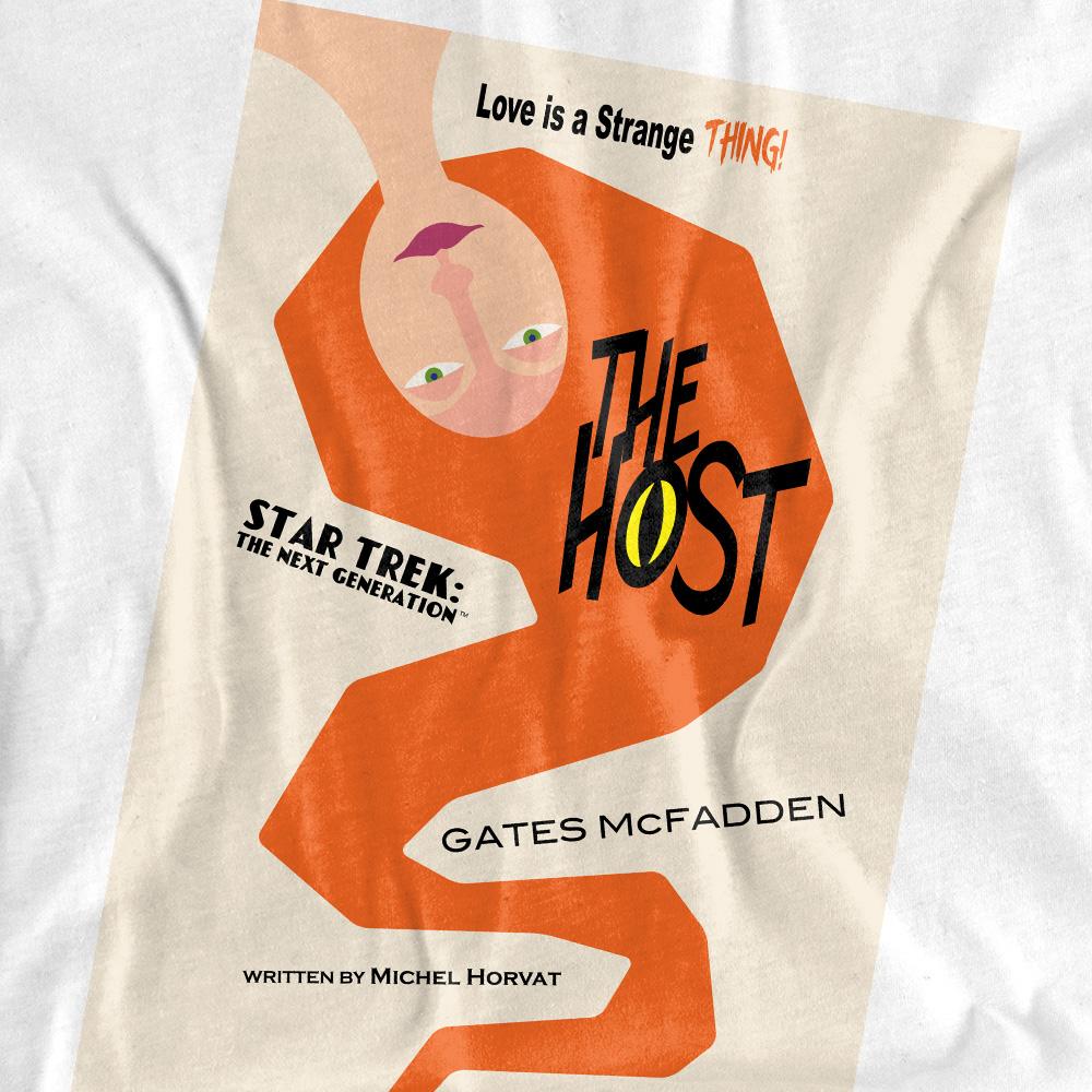 White - Pack Shot - Star Trek Unisex Adult The Next Generation Season 4 Episode 23 T-Shirt