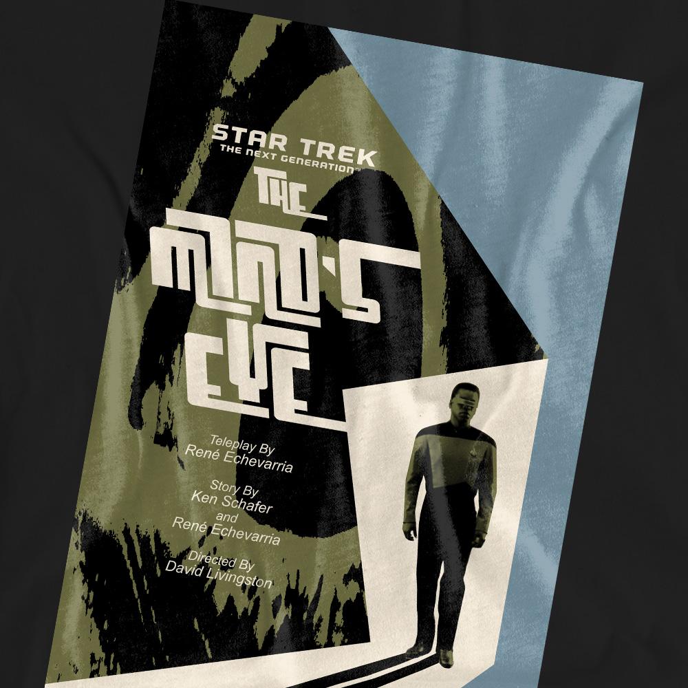 Black - Pack Shot - Star Trek Unisex Adult The Next Generation Season 4 Episode 24 T-Shirt
