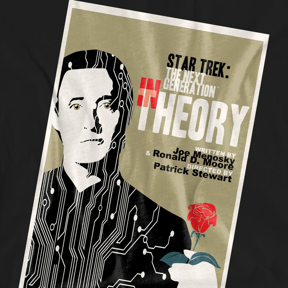 Black - Pack Shot - Star Trek Unisex Adult The Next Generation Season 4 Episode 25 T-Shirt