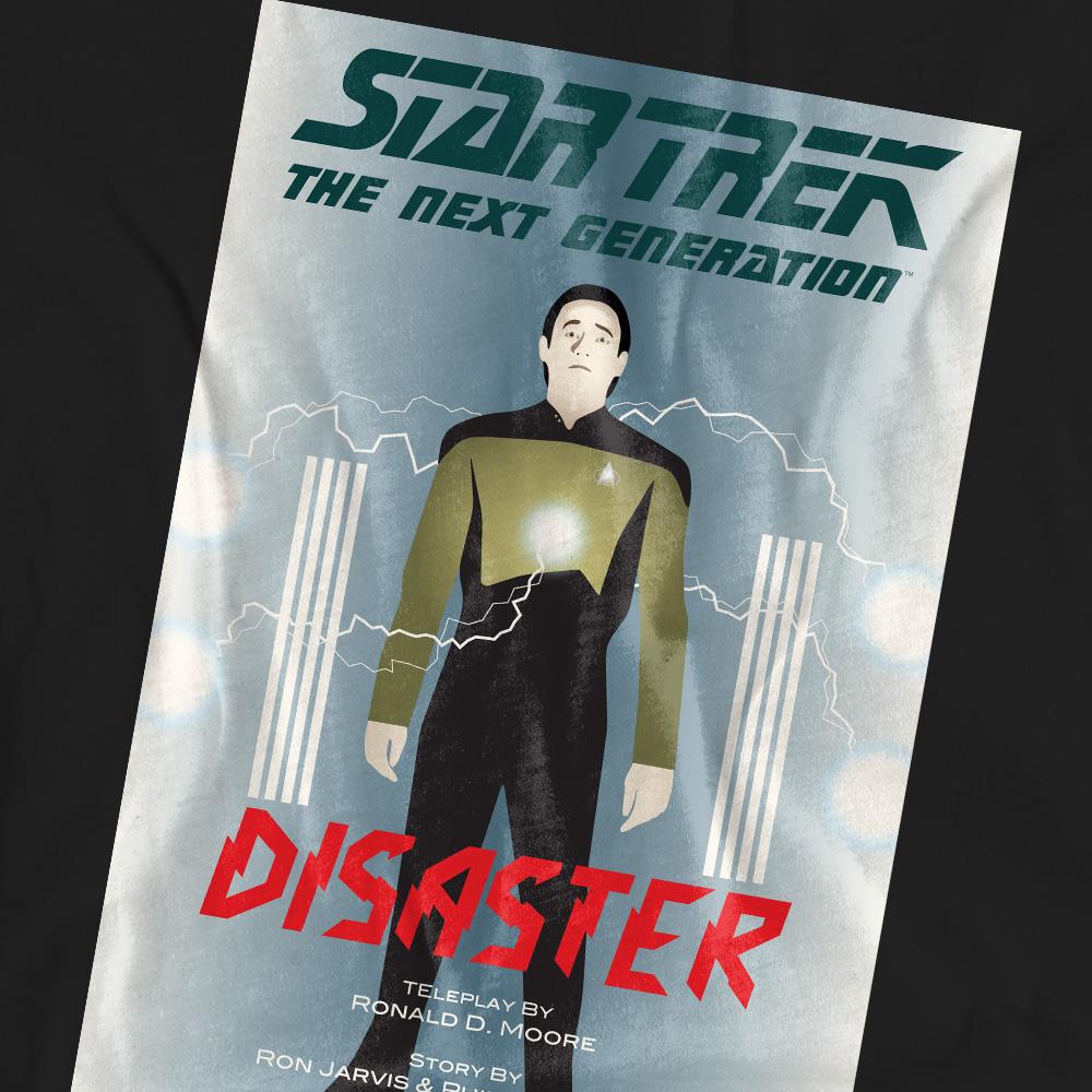 Black - Pack Shot - Star Trek Unisex Adult The Next Generation Season 5 Episode 5 T-Shirt