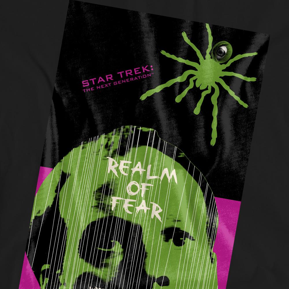 Black - Pack Shot - Star Trek Unisex Adult The Next Generation Season 6 Episode 2 T-Shirt