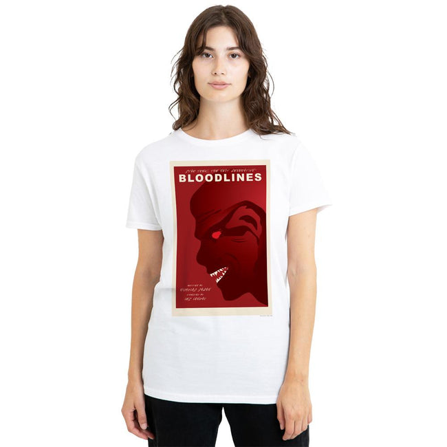 White - Side - Star Trek Unisex Adult The Next Generation Season 7 Episode 22 T-Shirt
