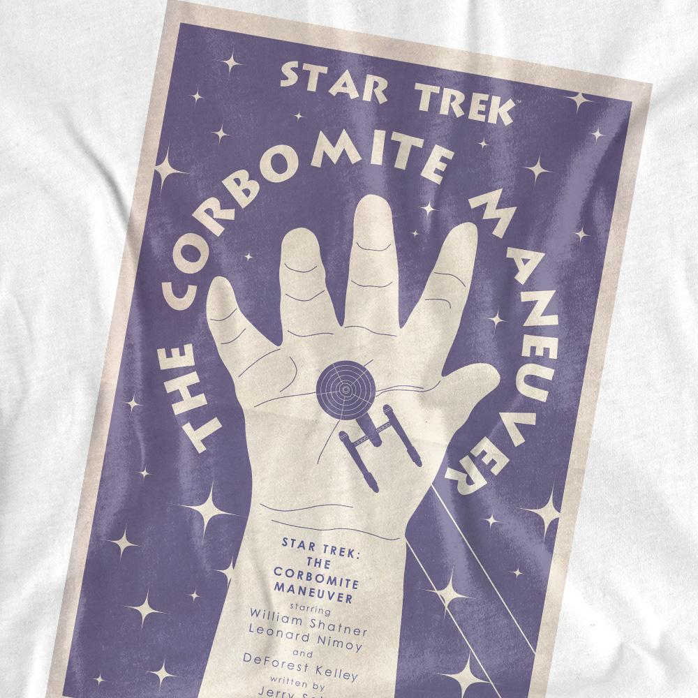 White - Pack Shot - Star Trek Unisex Adult The Original Series Episode 10 T-Shirt