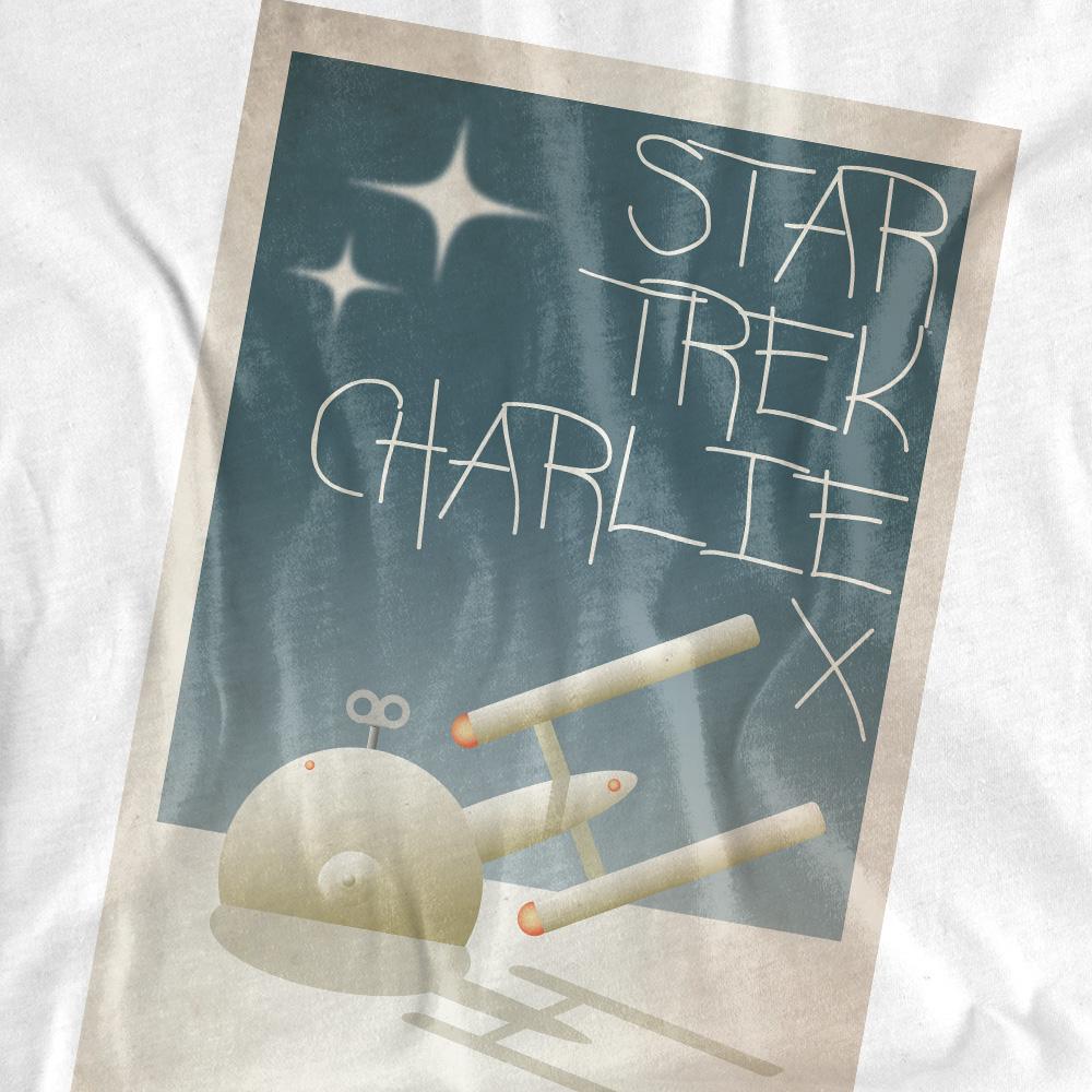 White - Pack Shot - Star Trek Unisex Adult The Original Series Episode 2 T-Shirt