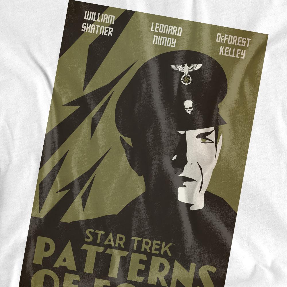 White - Pack Shot - Star Trek Unisex Adult The Original Series Episode 50 T-Shirt