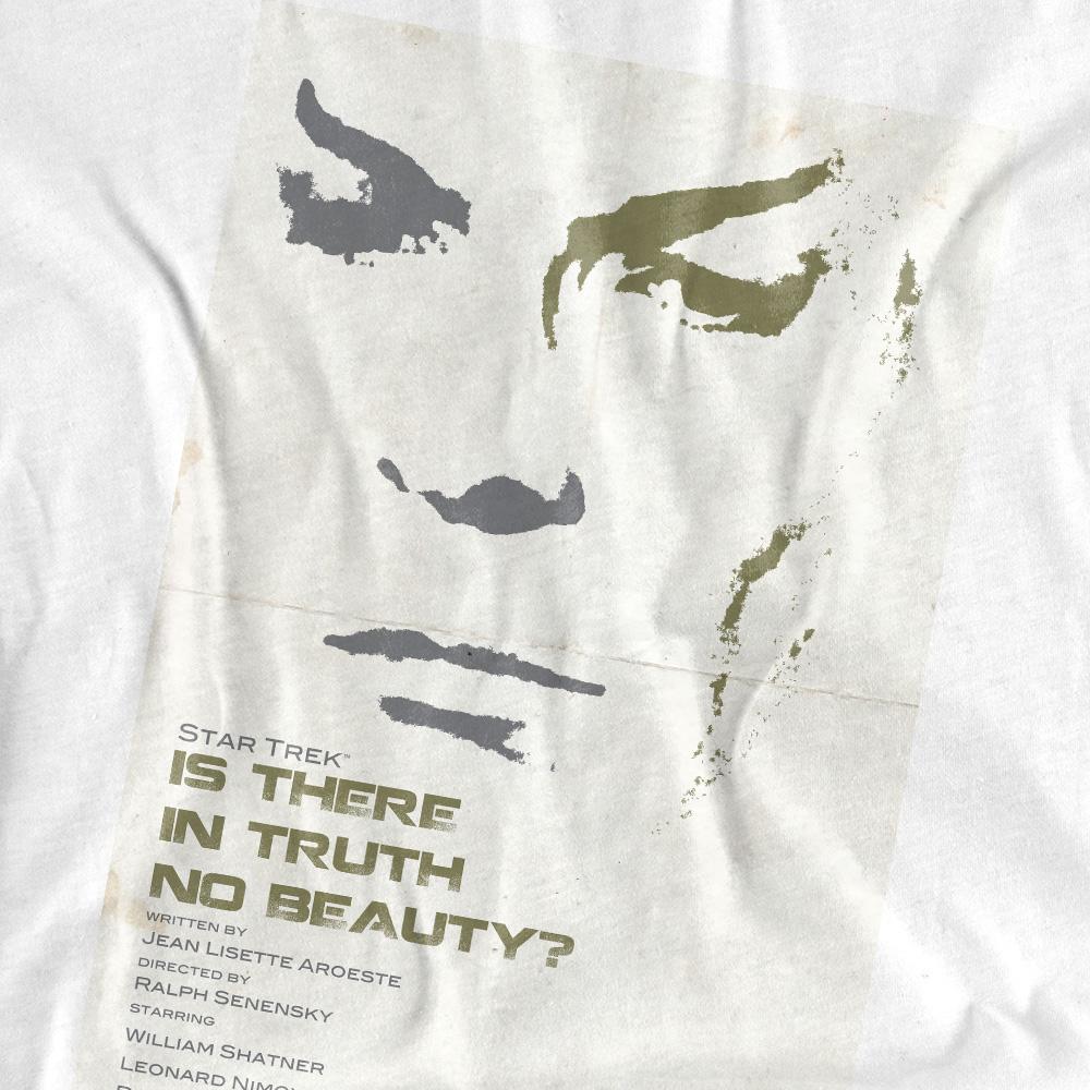 White - Pack Shot - Star Trek Unisex Adult The Original Series Episode 60 T-Shirt