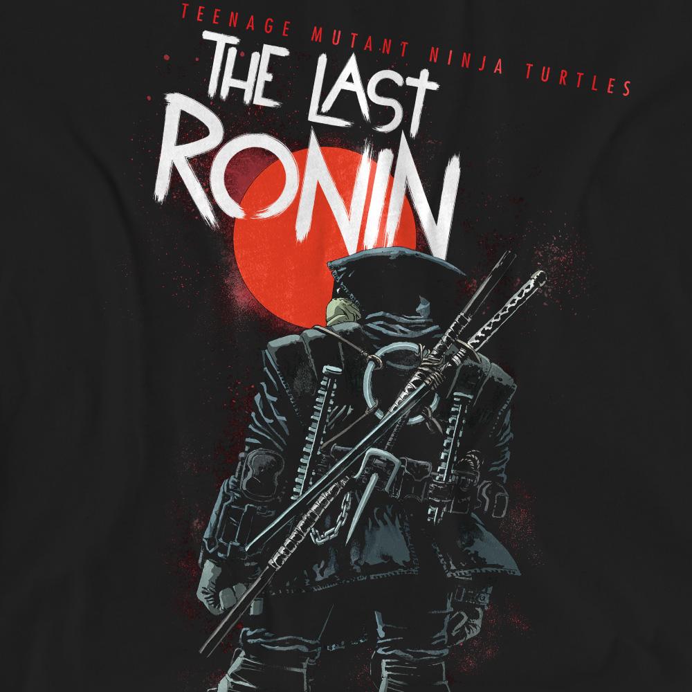 Black - Pack Shot - Teenage Mutant Ninja Turtles Unisex Adult Red Sun Ronin T-Shirt