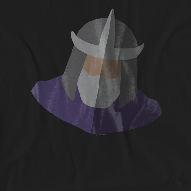 Black - Pack Shot - Teenage Mutant Ninja Turtles Unisex Adult Shredder Face T-Shirt