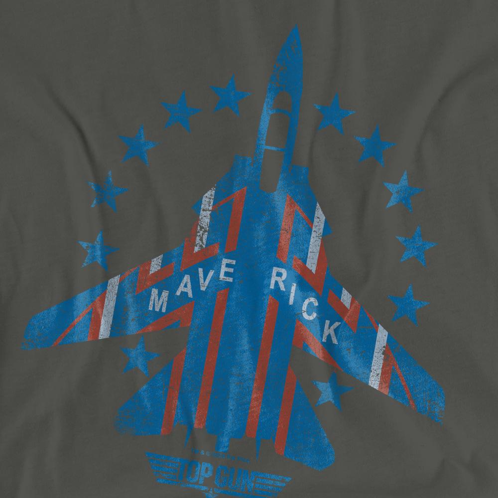 Charcoal - Pack Shot - Top Gun Unisex Adult Maverick T-Shirt