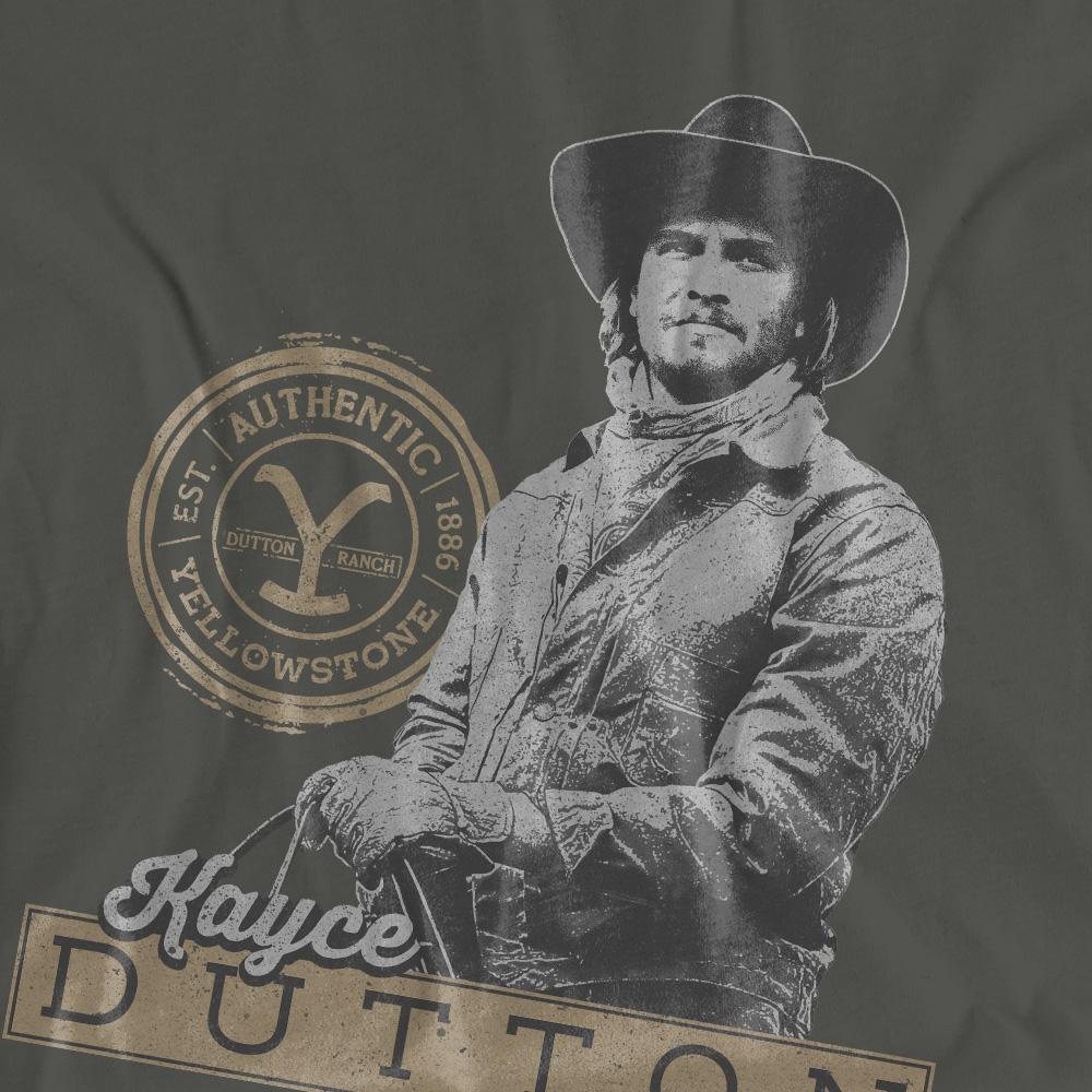 Charcoal - Pack Shot - Yellowstone Unisex Adult Kayce Dutton T-Shirt